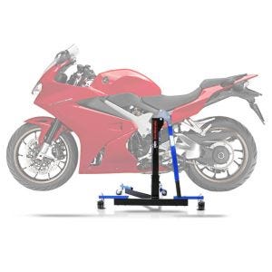 Zentralständer Honda VFR 800 F 02-13 Blau Motorradheber ConStands Power-Evo_0