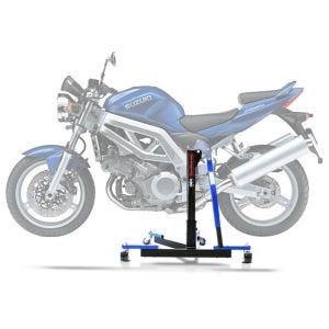 Sentralstativ egnet for Suzuki SV 650 / S 03-08 blå motorsykkeljekk ConStands Power-Evo