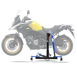 Sentralstativ egnet for Suzuki V-Strom 650 / XT 04-25 blå motorsykkeljekk ConStands Power-Evo