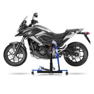 Manøvreringshjelp egnet for Honda NC 700 S / X 12-13 DCT blå - for garasje, sidestativ og hovedstativ, 300 kg