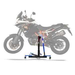 Sentralstativ som passer til KTM 1090 / 1190 Adventure / R 13-18 blå motorsykkeljekk ConStands Power-Evo
