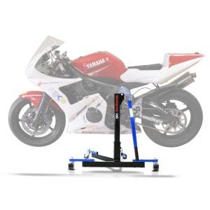 Sentralstativ egnet for Yamaha YZF-R6 99-02 blå motorsykkeljack ConStands Power-Evo