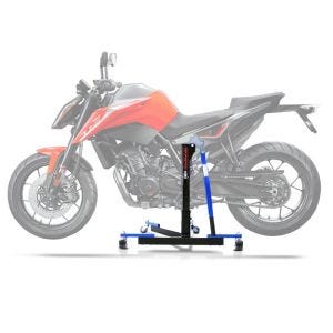 Sentralstativ egnet for KTM 790 Duke 18-25 blå motorsykkeljekk ConStands Power-Evo