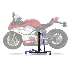 Sentralstativ egnet for Ducati Panigale V4 Speciale 19-21 blå motorsykkeljekk ConStands Power-Evo