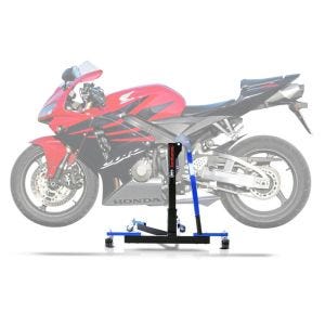Sentralstativ egnet for Honda CBR 600 RR 03-06 blå motorsykkeljekk ConStands Power-Evo