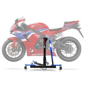 Sentralstativ egnet for Honda CBR 600 RR 24-25 blå motorsykkeljekk ConStands Power-Evo
