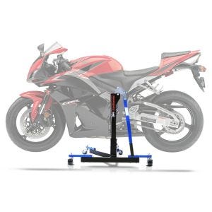 Sentralstativ egnet for Honda CBR 600 RR 07-16 blå motorsykkeljekk ConStands Power-Evo