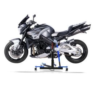 Manøvreringshjelp egnet for Suzuki B-King 07-12 blå - for garasje, sidestativ og hovedstativ, 300 kg