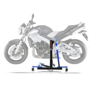 Sentralstativ egnet for Suzuki GSR 600 06-11 blå motorsykkeljekk ConStands Power-Evo