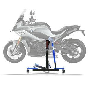 Sentralstativ egnet for BMW S1000 XR 20-25 blå motorsykkeljekk Power-Evo ConStands2