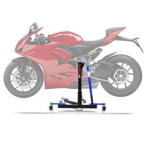Sentralstativ egnet for Ducati Panigale V2 20-24 blå motorsykkeljekk Power-Evo ConStands