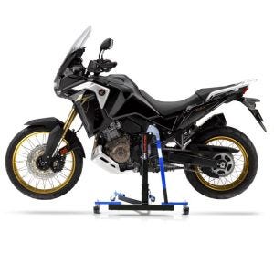 Manøvreringshjelp egnet for Honda Africa Twin Adventure Sports 1100 20-23 blå - for garasje, sidestativ og hovedstativ, 300 kg