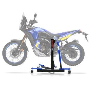 Sentralstativ egnet for Yamaha Tenere 700 World Raid 22-24 blå motorsykkeljack ConStands Power-Evo
