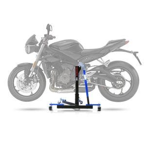 Zentralständer Triumph Street Triple S 17-20 blau Motorradheber ConStands Power-Evo_0