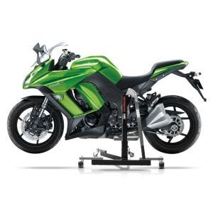 Manøvreringshjelp egnet for Kawasaki Z 1000 SX 11-24 grå - for garasje, sidestativ og hovedstativ, 300 kg