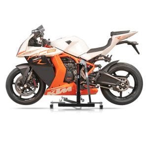 Manøvreringshjelp egnet for KTM 1190 RC8 / R 08-15 grå - for garasje, sidestativ og hovedstativ, 300 kg