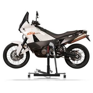 Manøvreringshjelp egnet for KTM 950 Adventure / S 03-06 grå - for garasje, sidestativ og hovedstativ, 300 kg