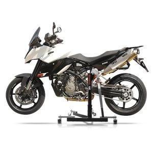 Manøvreringshjelp egnet for KTM 990 Supermoto SM T 09-12 grå - for garasje, sidestativ og hovedstativ, 300 kg