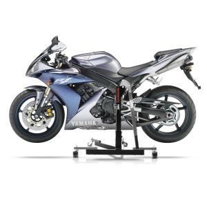 Manøvreringshjelp egnet for Yamaha YZF-R1 04-06 grå - for garasje, sidestativ og hovedstativ, 300 kg
