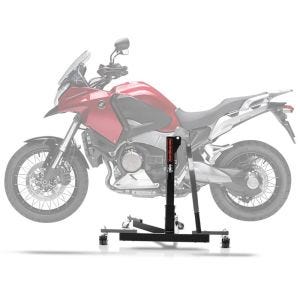 Sentralstativ egnet for Honda Crosstourer 12-20 grå motorsykkeljekk ConStands Power-Evo