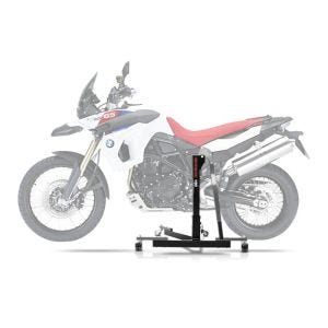 Sentralstativ egnet for BMW F 800 GS / Adventure 08-18 grå motorsykkeljekk ConStands Power-Evo