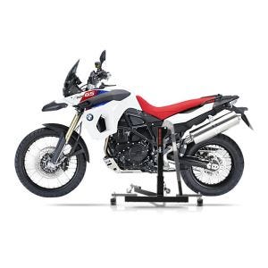 Manøvreringshjelp egnet for BMW F 800 GS / Adventure 08-18 grå - for garasje, sidestativ og hovedstativ, 300 kg