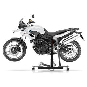 Manøvreringshjelp egnet for BMW F 650 GS 08-12 grå - for garasje, sidestativ og hovedstativ, 300 kg