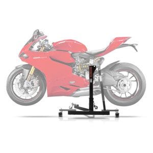 Sentralstativ egnet for Ducati 1199 Panigale S 12-14 grå motorsykkeljekk ConStands Power-Evo