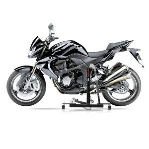 Manøvreringshjelp egnet for Kawasaki Z 1000 07-09 grå - for garasje, sidestativ og hovedstativ, 300 kg