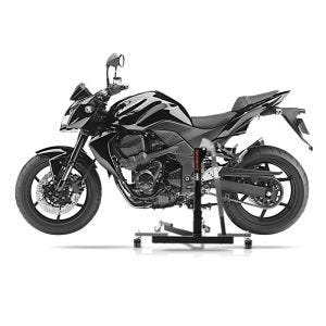 Manøvreringshjelp egnet for Kawasaki Z 750 / R 07-12 grå - for garasje, sidestativ og hovedstativ, 300 kg
