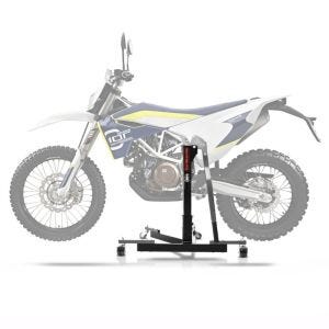 Sentralstativ egnet for Husqvarna 701 Enduro 16-24 grå motorsykkeljekk ConStands Power-Evo