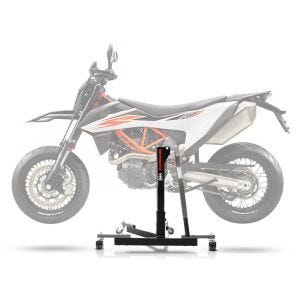 Sentralstativ egnet for KTM 690 SMC / R 19-24 grå motorsykkeljekk ConStands Power-Evo