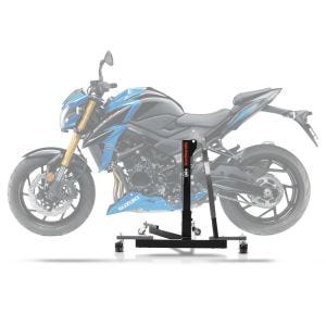 Sentralstativ egnet for Suzuki GSX-S 750 17-21 grå motorsykkeljekk ConStands Power-Evo