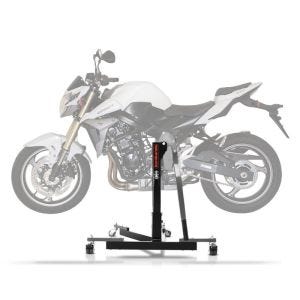 Sentralstativ egnet for Suzuki GSR 750 11-16 grå motorsykkeljekk ConStands Power-Evo