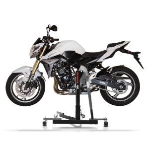 Manøvreringshjelp egnet for Suzuki GSR 750 11-16 grå - for garasje, sidestativ og hovedstativ, 300 kg