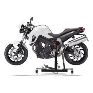 Manøvreringshjelp egnet for BMW F 800 R 09-19 grå - for garasje, sidestativ og hovedstativ, 300 kg