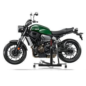 Manøvreringshjelp egnet for Yamaha XSR 700 16-24 grå - for garasje, sidestativ og hovedstativ, 300 kg