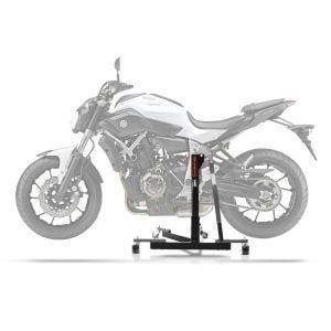 Sentralstativ egnet for Yamaha MT-07 13-25 grå motorsykkeljekk ConStands Power-Evo