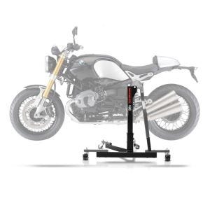 Sentralstativ egnet for BMW R NineT 14-23 grå motorsykkeljekk ConStands Power-Evo