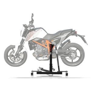 Sentralstativ egnet for KTM 690 Duke 08-19 grå motorsykkeljekk ConStands Power-Evo