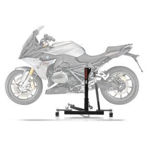Sentralstativ egnet for BMW R 1200 RS 15-18 grå motorsykkeljekk ConStands Power-Evo