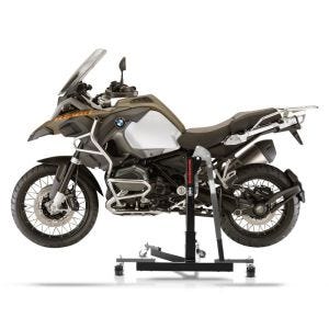 Manøvreringshjelp egnet for BMW R 1200 GS Adventure 14-18 grå - for garasje, sidestativ og hovedstativ, 300 kg