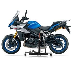 Manøvreringshjelp egnet for Suzuki GSX-S 1000 GX 2024 grå - for garasje, sidestativ og hovedstativ, 300 kg
