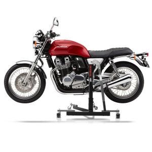 Manøvreringshjelp egnet for Honda CB 1100 / EX 13-20 grå - for garasje, sidestativ og hovedstativ, 300 kg