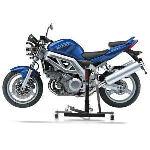 Manøvreringshjelp egnet for Suzuki SV 650 / S 03-08 grå - for garasje, sidestativ og hovedstativ, 300 kg