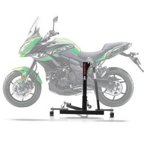 Sentralstativ egnet for Kawasaki Versys 650 06-25 grå motorsykkeljekk ConStands Power-Evo