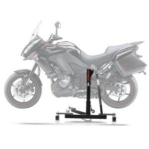 Sentralstativ egnet for Kawasaki Versys 1000 12-24 grå motorsykkeljekk ConStands Power-Evo