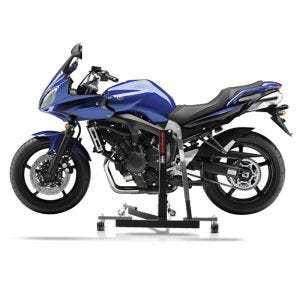 Manøvreringshjelp egnet for Yamaha FZ6 / Fazer / S2 04-10 grå - for garasje, sidestativ og hovedstativ, 300 kg