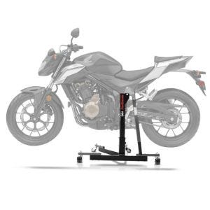Sentralstativ egnet for Honda CB 500 F 16-18 grå motorsykkeljekk ConStands Power-Evo
