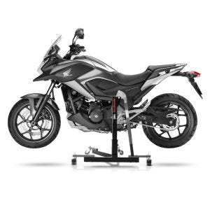 Manøvreringshjelp egnet for Honda NC 750 S / X 14-24 DCT grå - for garasje, sidestativ og hovedstativ, 300 kg